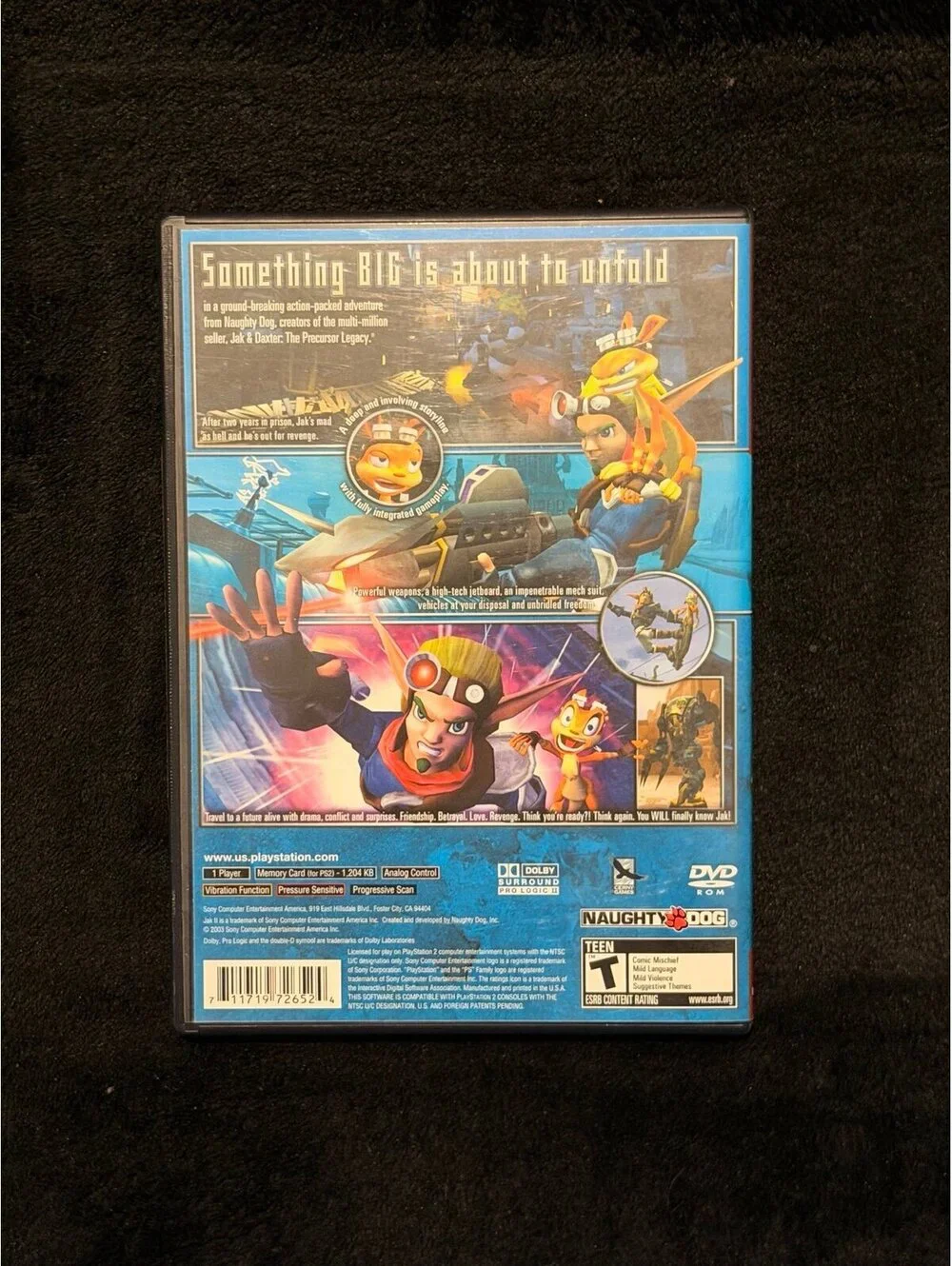 Jak 2 for PlayStation 2